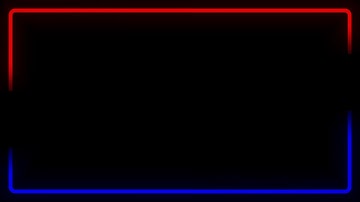 Neon Frame Border | Free Copyright | Aesthetic Screen Video | No Copyright
