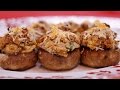 Stuffed Mushrooms Recipe: How to Make Stuffed Mushrooms - Diane Kometa - Dishin With Di  # 159