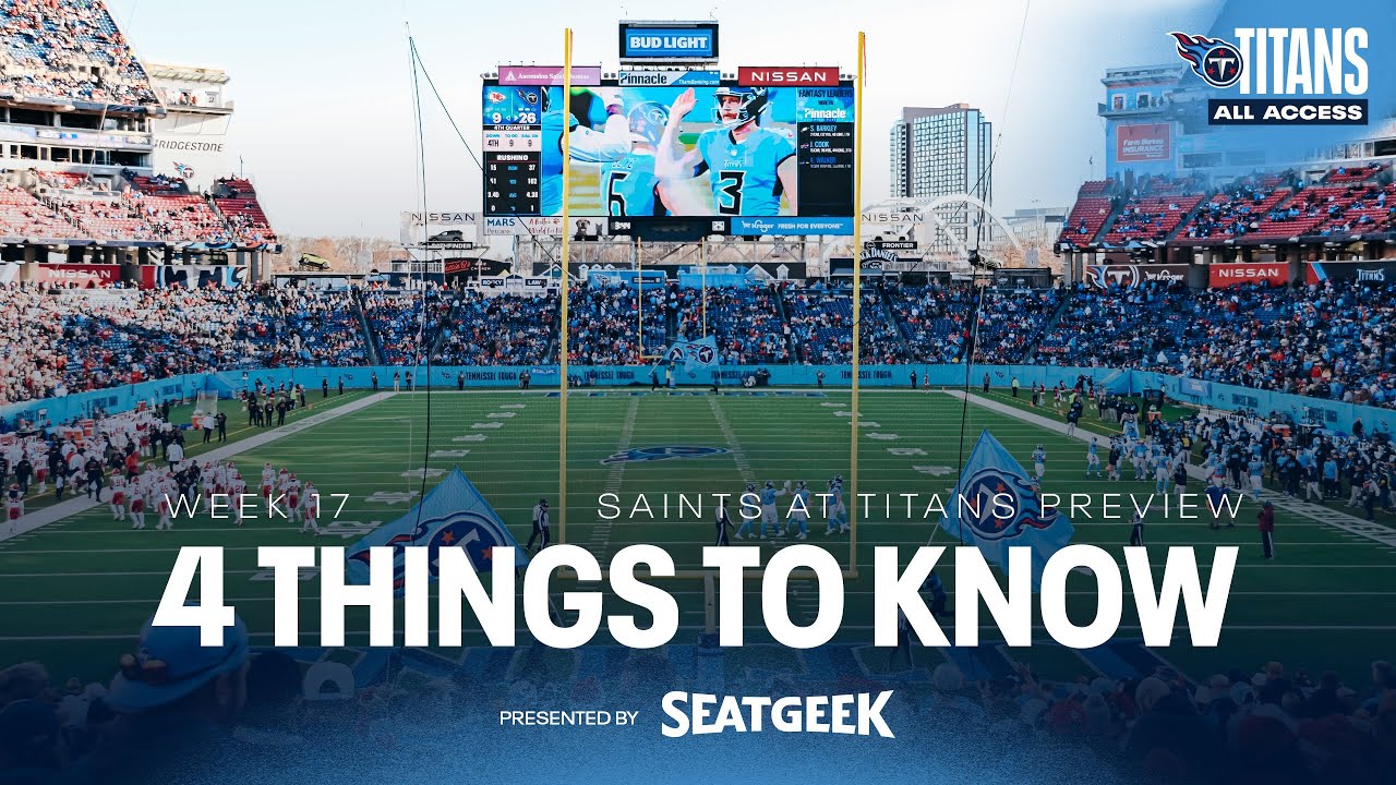 Final Home Game at Nissan Stadium | Four Things To Know presented