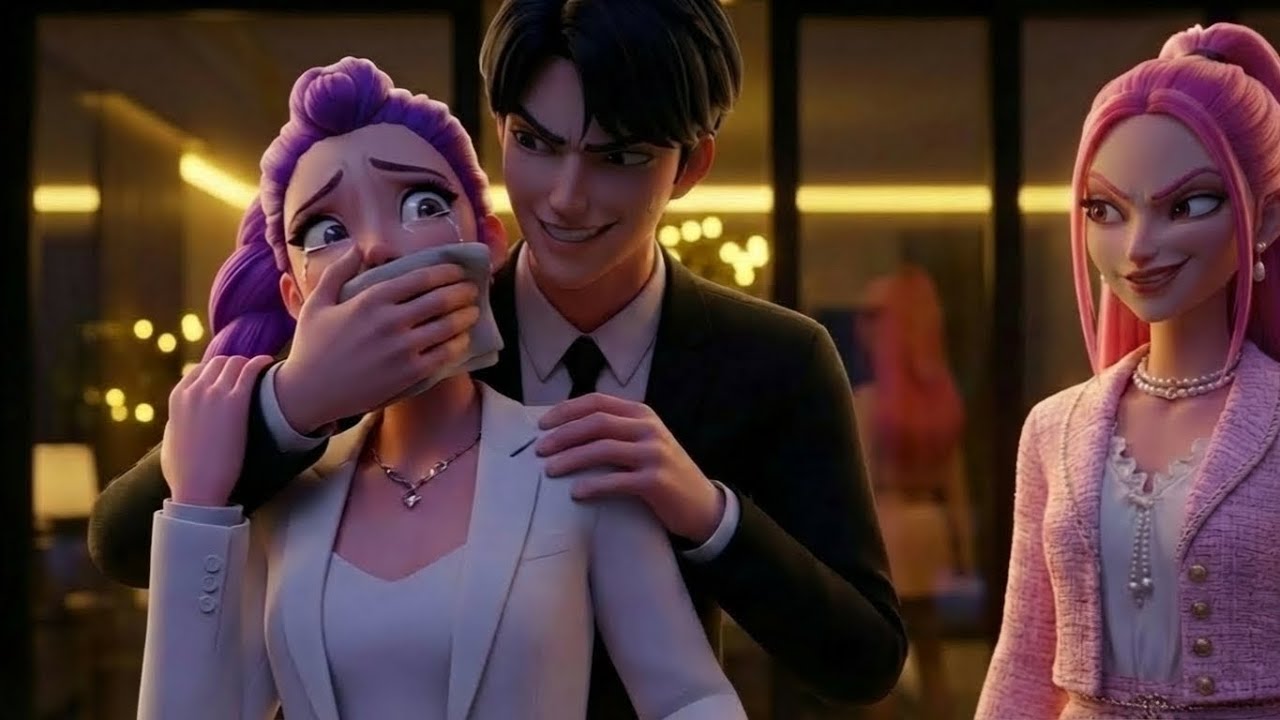 Rumi, Abby & Mira | Billionaire Heir Kidnapped by Jealous Love 💎💔 | Kpop Demon Hunters Animation