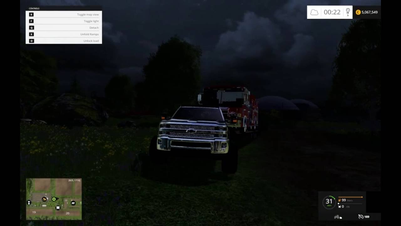 Farming Simulator 2015 - Chevy 2500 Dmax Mod Spotlight - YouTube