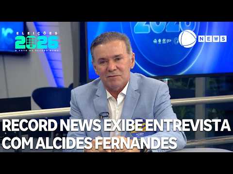 2026 Elections: Record News airs interview with Alcides Fernandes (PL/CE)