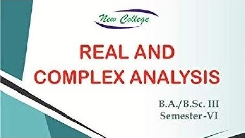 2018 paper solution  mdu 6th semester  real and complex analysis 6th semester maths #mdu #ba