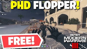 Modern Warfare 3 - How To Get PHD Flopper For Free In Zombies! PHD Flopper Perk Easter Egg! (MWZ)