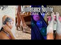 MAINTENANCE VLOG: Braids Wash & Refresh Routine + DIY Gel Pedicure + Family Bowling Night.