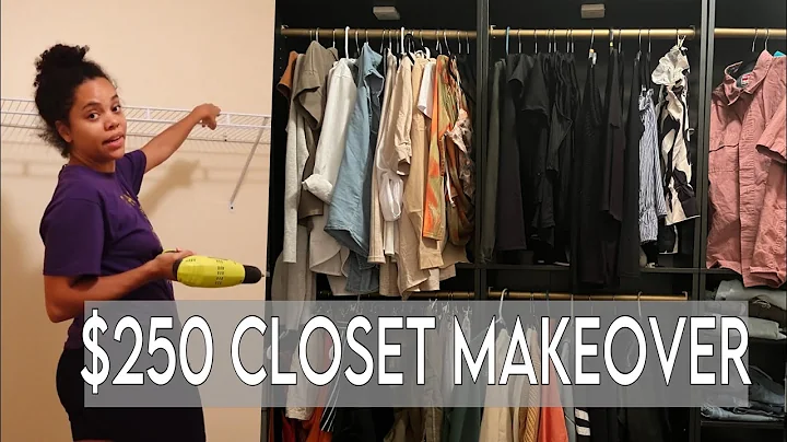 DIY CLOSET TRANSFORMATION ON A BUDGET | TARGET BOOKCASES