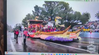 Rose parade - Renee's donate life message