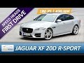 2016 Jaguar XF Test 20d Mit 180 PS Fahrbericht Review 2016 Jaguar XF Test 20d Mit 180 PS Fahrbericht Review