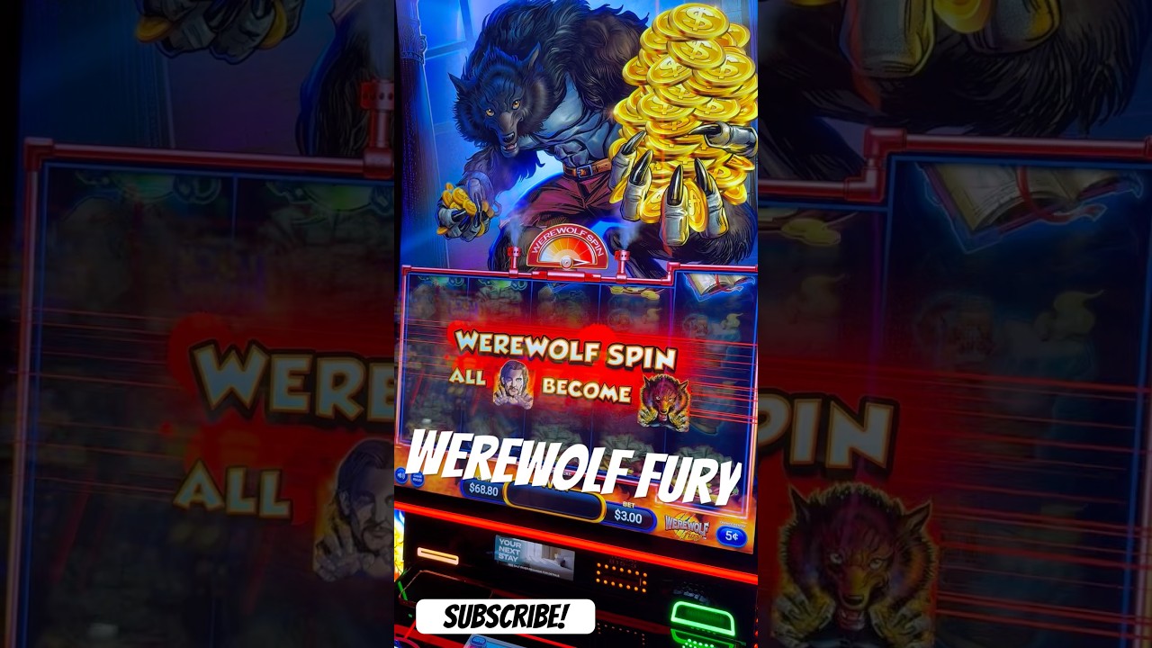 Full Moon Luck! Werewolf Fury Paid Me at Talking Stick 🌕💵 