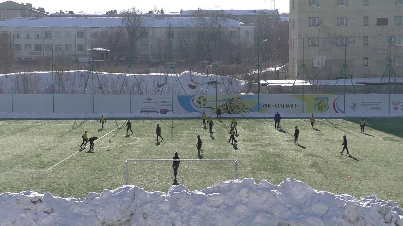 18.02.2018. Товарищеская игра. Олимп 07 - Юнит 06. 1 игра. 4 часть ...
