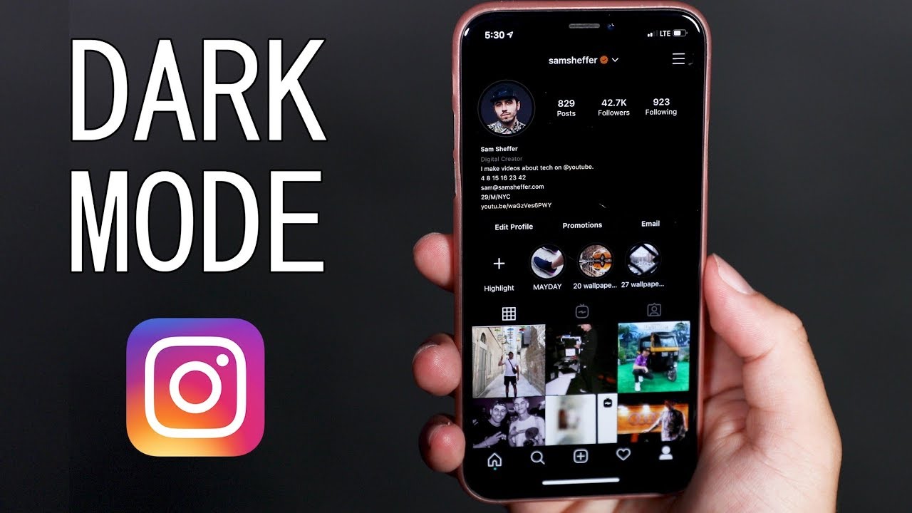 Mode Disable Dark Android Instagram