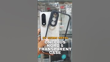 Part 168 | OnePlus Nord 5 Transparent Case. #gizmonepal #oneplus #onepluscase #oneplusnord5 #shorts