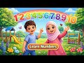 Learn Numbers 1 to 10 for Kids | Counting 1–10 | Learn with Shahid and Fatima