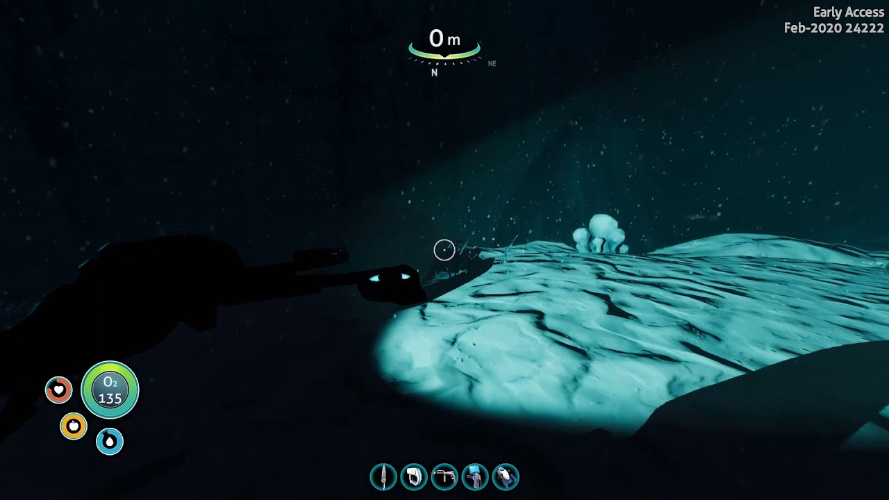 how large is the latest subnautica below zero map