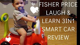 Fisher Price Laugh & Learn 3-in-1 Smart Car Review