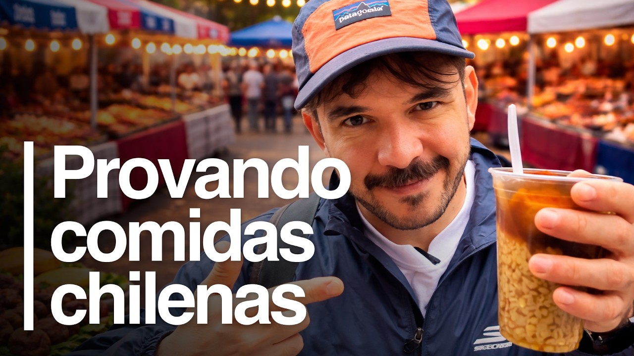 24h comendo em Santiago do Chile