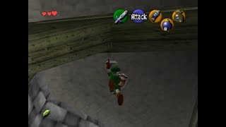 Windmill Heart Piece as adult (Hookshot - jumpslash, no recoil)