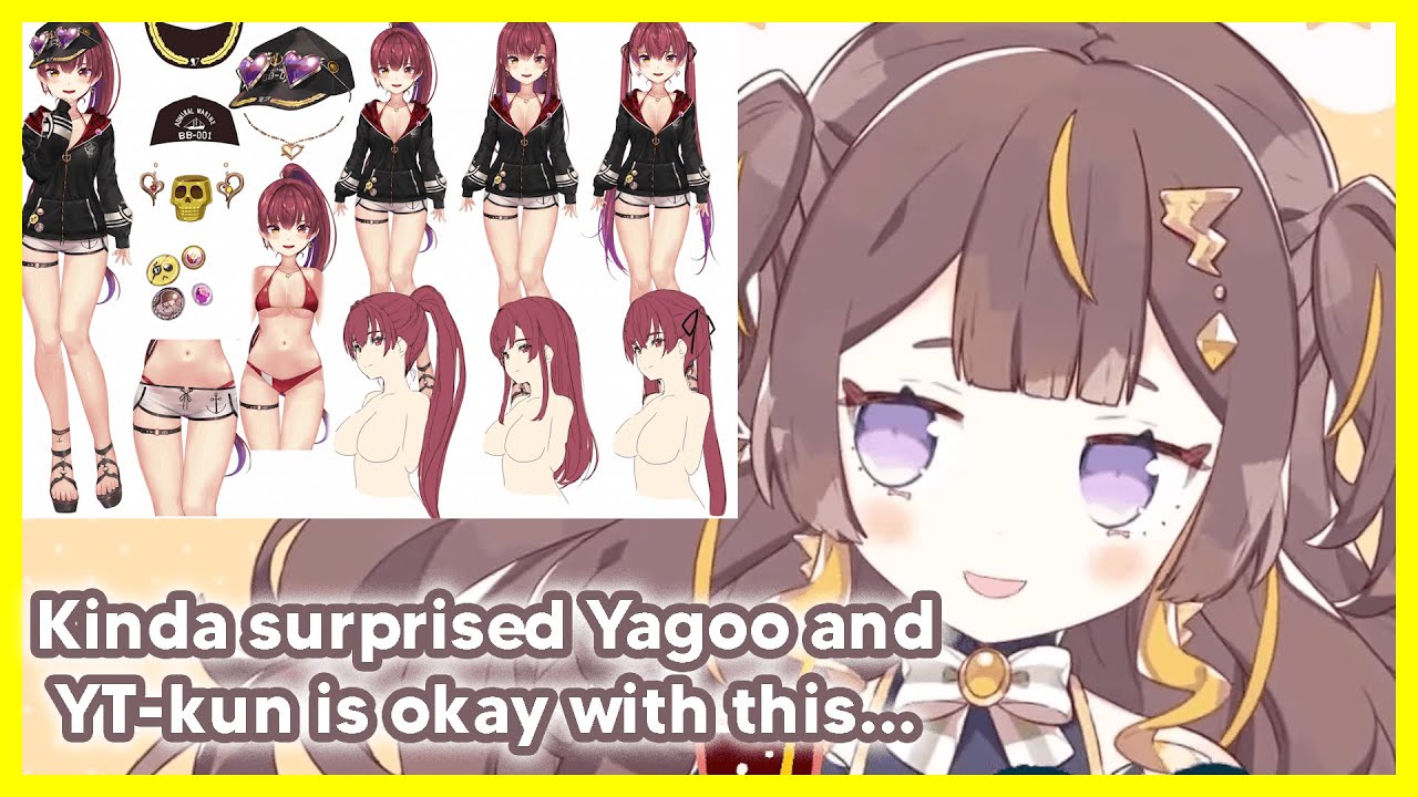 Anya thoughts on Marine's Outfit, and talks about [Ochame Kinou ID Ver.] recording