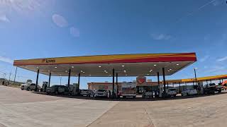Small but Busy Love s Travel Stop Wichita Falls TX Tight Parking Full Review