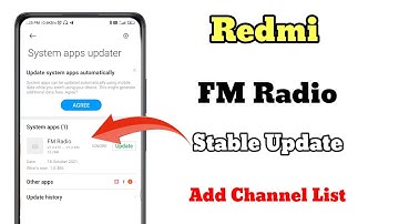 redmi device stable update FM Radio | Miui 12 Fm radio |