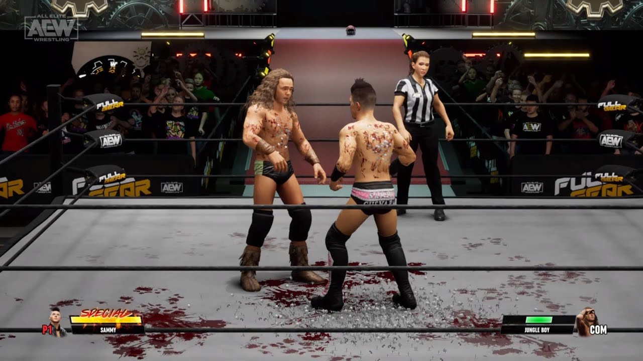 7 STAR MATCH! | AEW FIGHT FOREVER LIGHTS OUT MATCH | SAMMY GUEVARA VS JUNGLE BOY