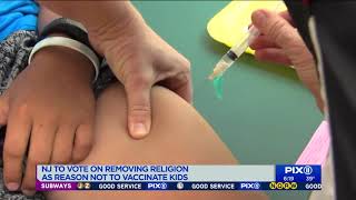 NJ to vote on religious vaccination exemptions removal