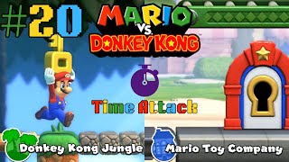 Starting TIME ATTACK! - Mario VS. Donkey Kong (2024) (Switch) (Blind/100% Playthrough)