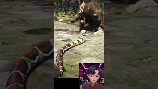 Snake attack #youtubeshorts