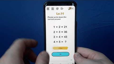 Brain Out Please write down the correct answer