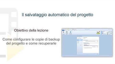Tutorial TerMus BIM – Il salvataggio automatico del progetto – ACCA software