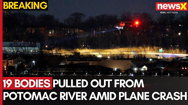 US Plane Crash: 19 Bodies Pulled Out From Potomac River | Rescue Efforts Underway