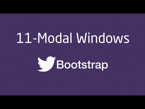 #Twitter Bootstrap for Web Design - 11 :Modal Windows