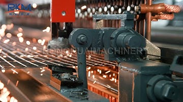 Automatic welded wire mesh making machine--RKM Machinery