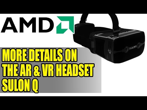 AMD Sulon Q | More Details On AR & VR All in One Headset