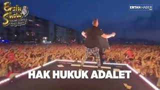 İzmir Gündoğdu Meydanı Şov - Hak, Hukuk, Adalet! Resimi