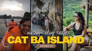 Full Vietnam Travel Vlog Ep. 03 | Cat Ba Island | La Han Bay Cruise, National Park, Trung Trang Cave News