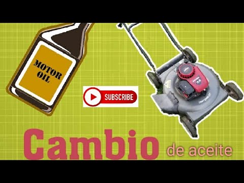 Video: ¿Puedo usar aceite automotriz en mi cortadora de césped?