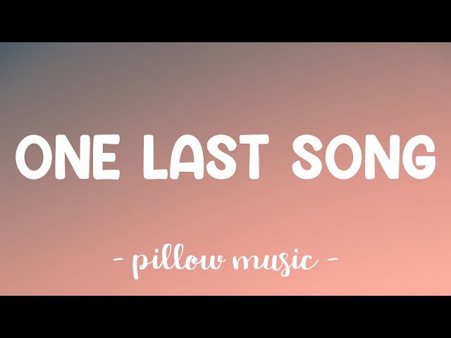 One Last Song - Sam Smith (Lyrics) 🎵 class=