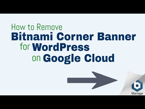 How To Remove Bitnami Info Page Banner From Wordpress