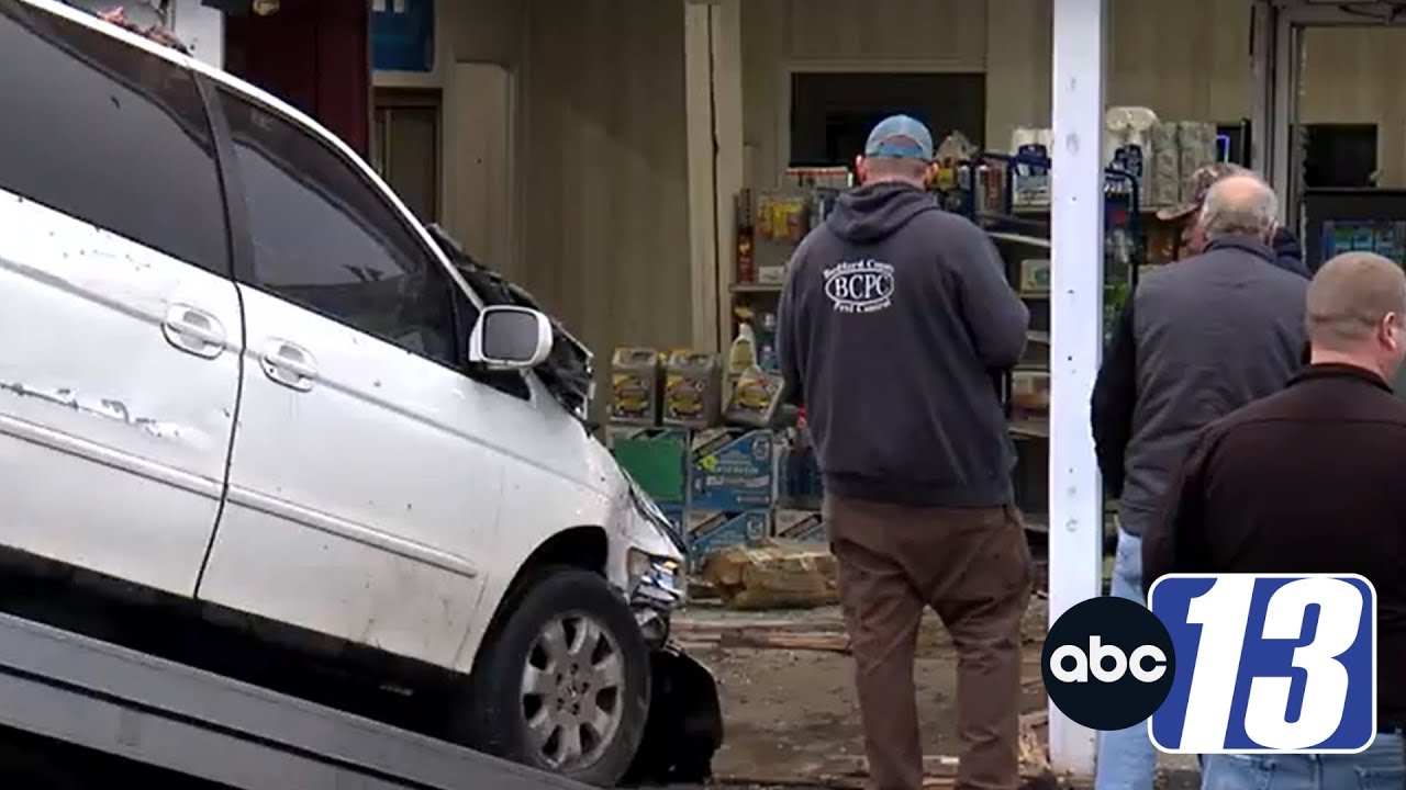 SEE IT: Vehicle crashes into The Store in Madison Heights, Virginia ...