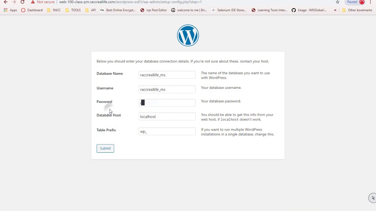 install multipule wordpress sites in one database - YouTube