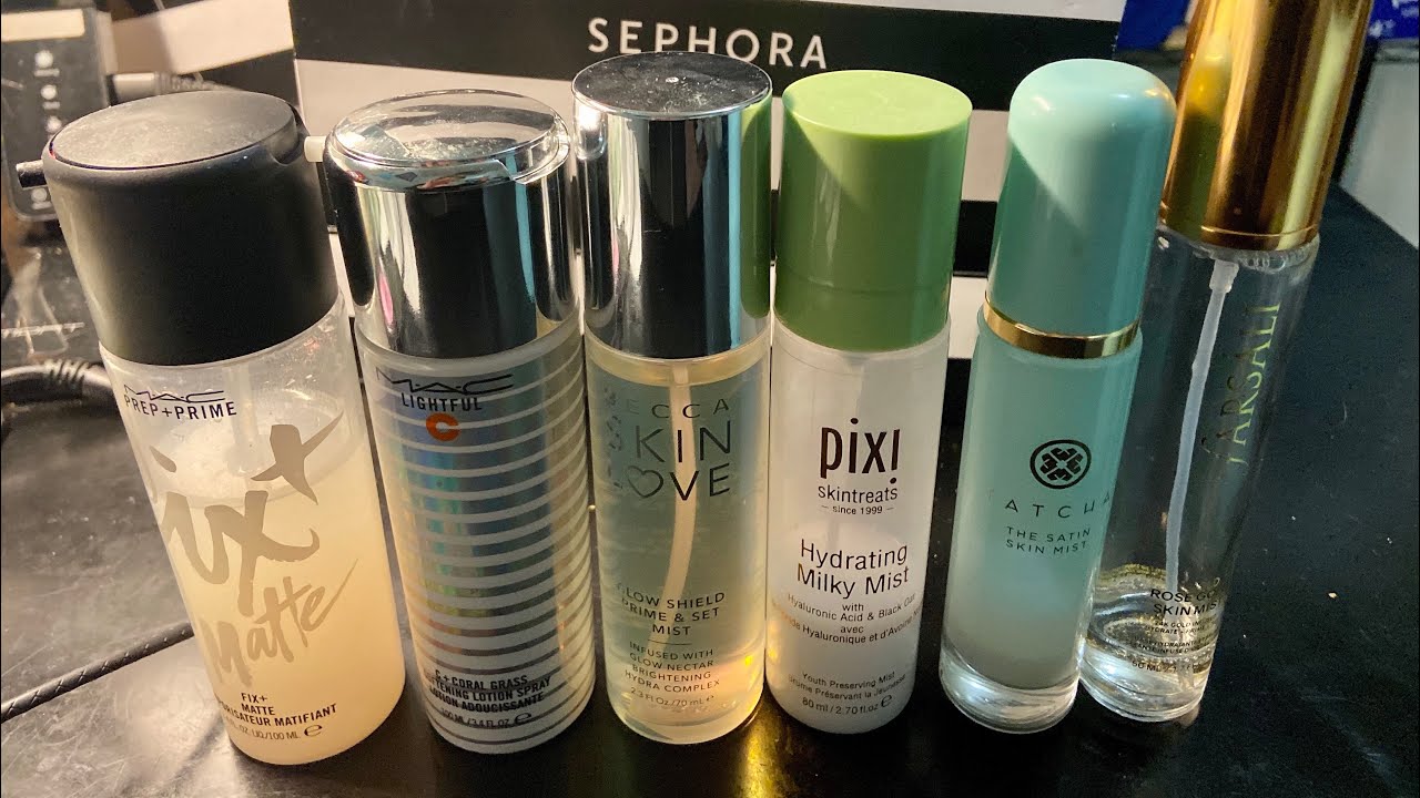 ASMR Favorite Facial Sprays