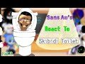 Sans Au's React to Skibidi toilet//Part 10/20(Gacha Club) (Season 3-11 eps 38-39)