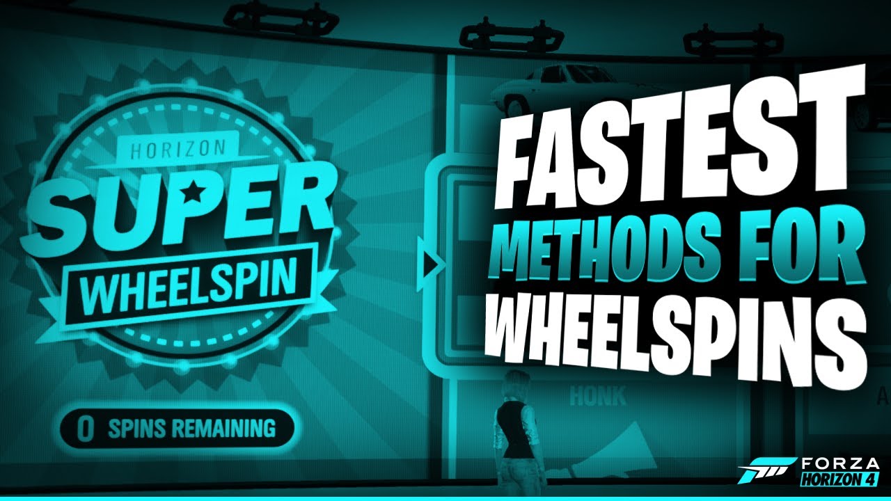 Fastest Methods For Wheelspins Forza Horizon 4 YouTube