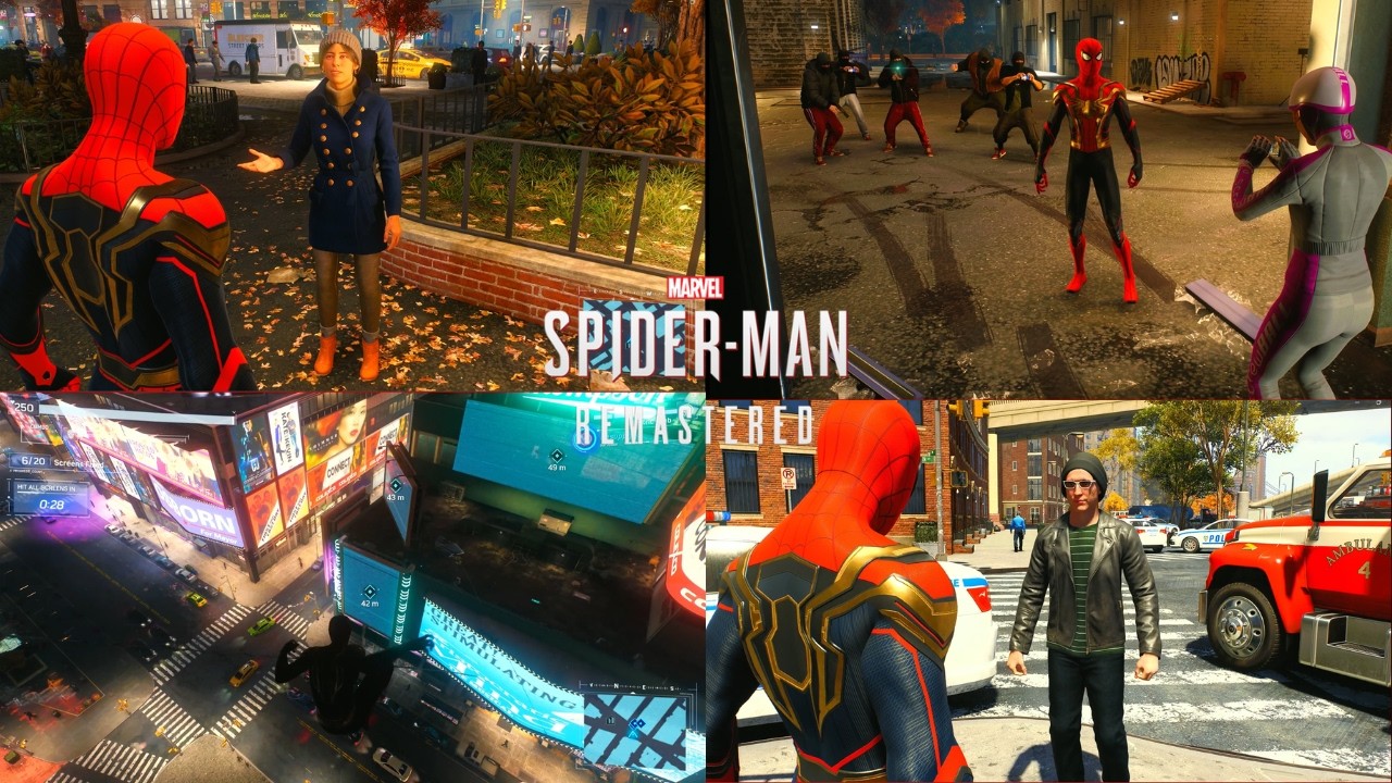 Integrated Suit Side Missions In Marvel's Spider-Man Remastered (4K)