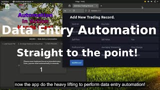 Data Entry Automation, Straight to the point!