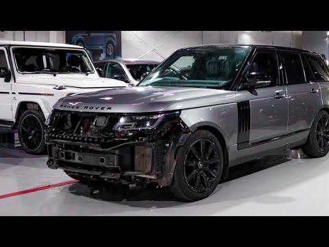 Range Rover engine repair تصليح محرك رنج روفر - YouTube