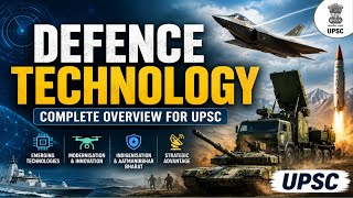 Defence Technology Explained | Missiles, AI, Drones & Cyber Warfare | UPSC Current Affairs