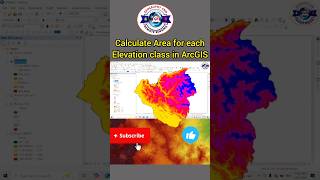Calculate Area for Each Elevation Class in ArcGIS | DEM to Polygon | #shorts #topographicmap