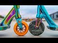 ARE BIG SCOOTER WHEELS FASTER? *110MM VS 120MM*